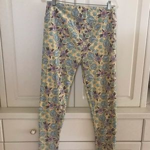 LuLaRoe Floral Leggings